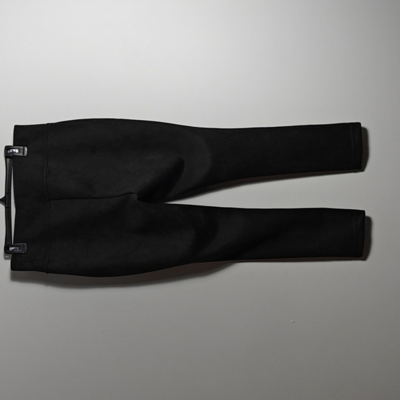 ANDREW MARC High Rise Faux Suede Ankle Pant Leggings Size Large - Picture 9 of 16